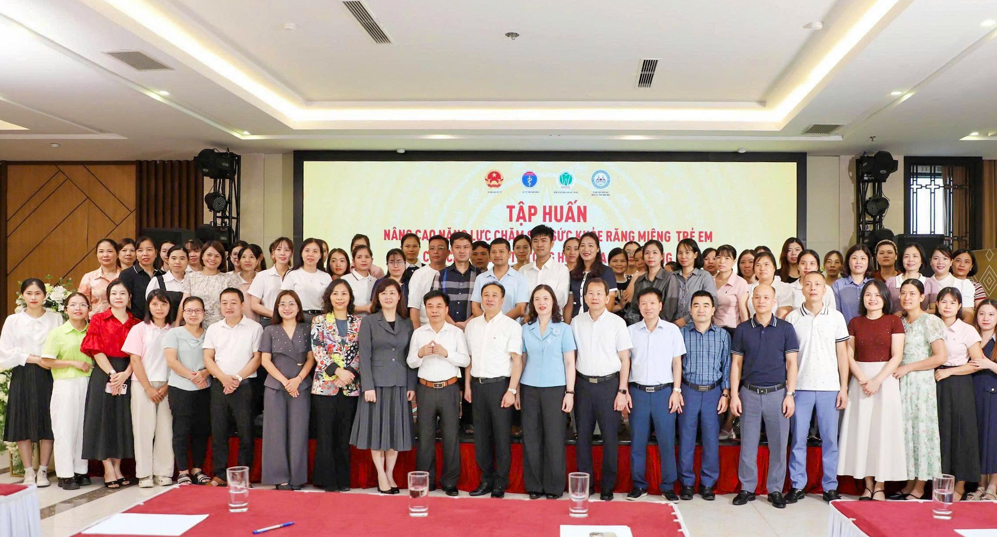 TẬP HUẤN NÂNG CAO NĂNG LỰC CHĂM SÓC SỨC KHỎE RĂNG MIỆNG TRẺ EM CHO CÁN BỘ Y TẾ TRƯỜNG HỌC, NHA HỌC ĐƯỜNG CÁC TỈNH THÀNH PHÍA BẮC NĂM 2026 